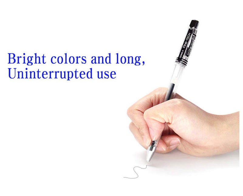 DONG-A Fine-Tech Excellent Writing 0.3mm Gel Ink Pens (10colors) by Dong-A - Image 2